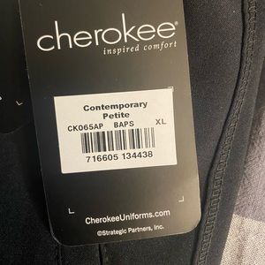 Black Cherokee scrub pants